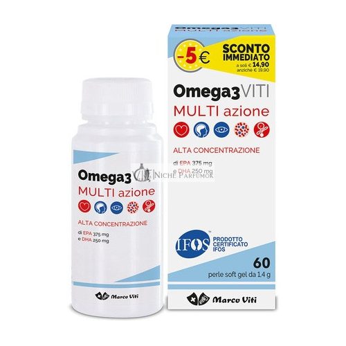 Omega 3 Multi Akcia Kapsuly, 60 mäkké gélové kapsuly