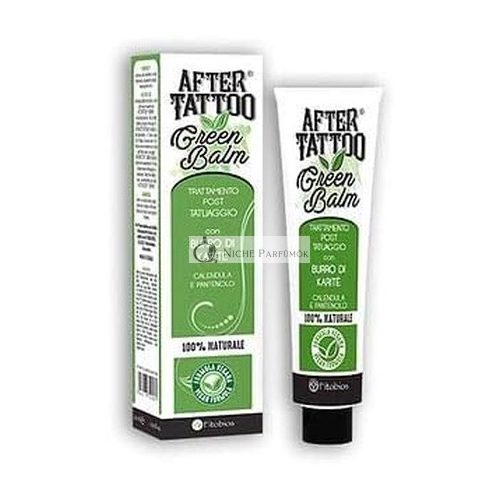 Aftertattoo Zelený Balzam Vegán Krém na Starostlivosť o Tetovania 50ml