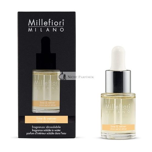 Millefiori Lime & Vetiver Water Soluble Diffuser, 15ml