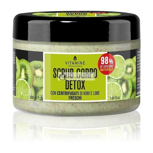 Vitamin - Detox Telový Peeling Kiwi a Limetka 200ml