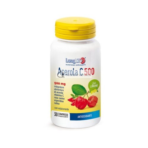 Acerola C 500 Lemon LongLife 30 Tabliet