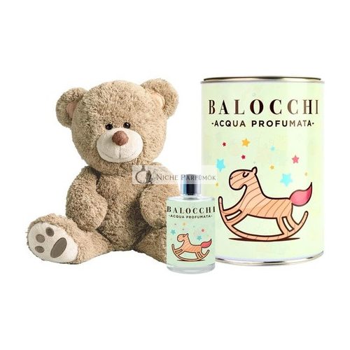 Balocchi Baby Voňavá voda Set 100ml s Tobia Medveďom