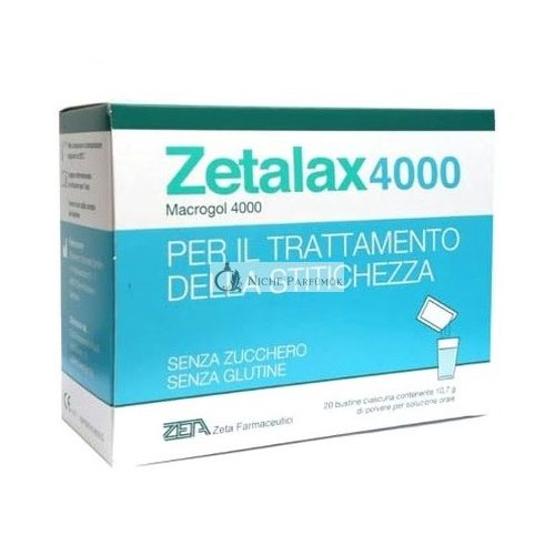 Zeta Farmaceutici Zetalax 4000 20 Vrecúšok 10.7g