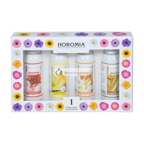 Horomia Horo1 Prací Parfum Set 4 Rôznych Esencií 50ml