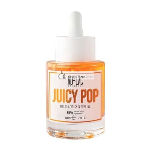 Mulac Cosmetics Juicy Pop Multiaktivný Exfoliant 50ml, Vegán, Bez testovania na zvieratách, 97% Prírodné zložky