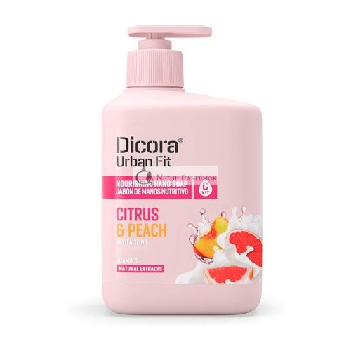 Dicora Urban Fit Citrón & Broskyňa Tekuté Mydlo na Ruky 500ml