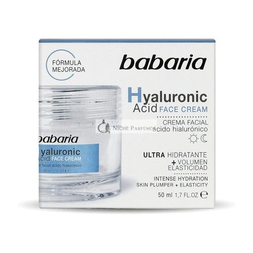 Babaria Pleťový krém s hyalurónovou kyselinou 50ml