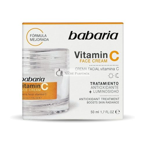 Babaria Vitamín C Antioxidantný Krém na Tvár, 50ml