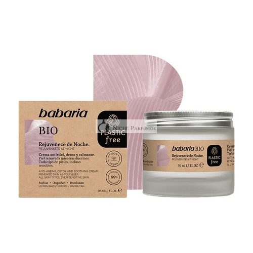 Babaria Unisex Bio Nočný Krém, 50ml