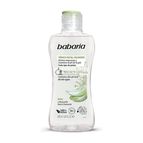 Babaria Upokojujúci Aloe Vera Pleťový Tonik 200ml