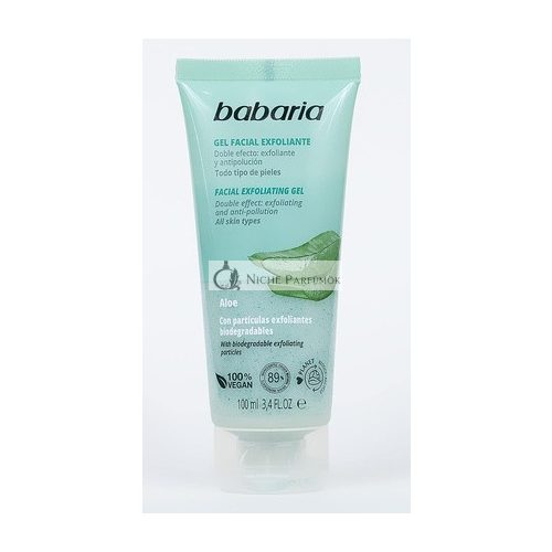 Babaria Aloe Exfoliačný gél na tvár 100ml