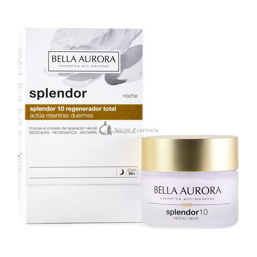 Bella Aurora Splendor 10 Proti starnutiu Nočný krém, 50ml