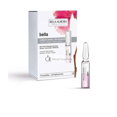 Bella Aurora Ampulky Proti Vráskam 10 x 2ml, Intenzív a Rýchlo Pôsobí