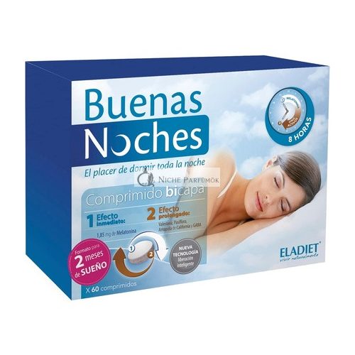 Nutricosmetics Eladiet Buenas Noches 60 Tabliet