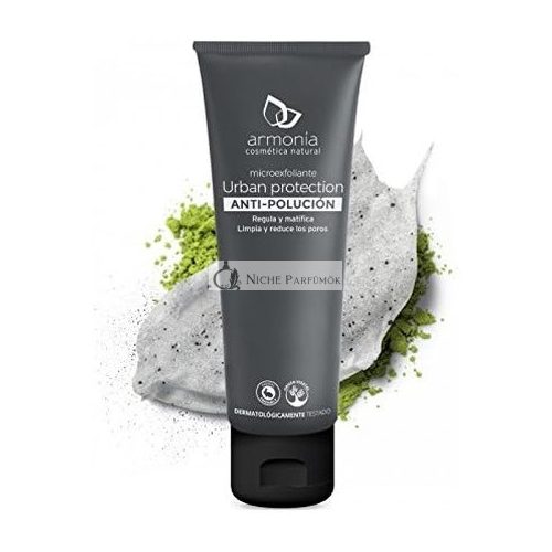 Armonia Mestský Mikroexfoliant s Čiernym Aktívnym Uhlím 75ml