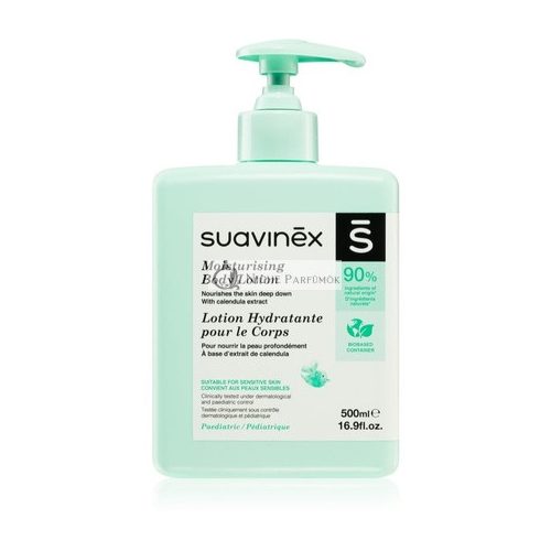 Suavinex Baby zvlhčujúci telový krém, 500 ml