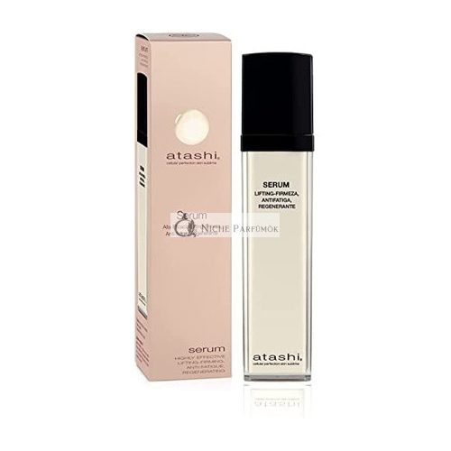 Atashi Firmness & Brightness Vysokovýkonný Lifting a Zpevňujúce Sérum s Edelweiss Kmeňovými Bunkami, 50ml