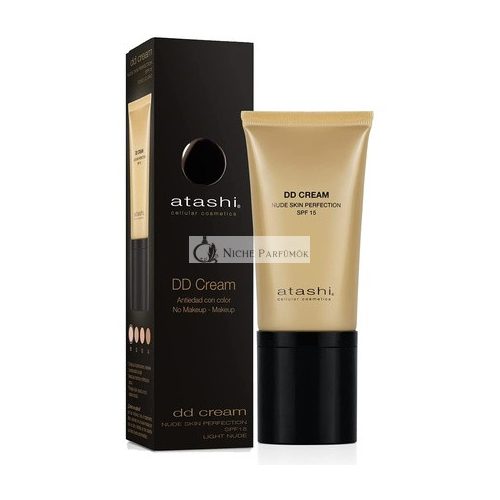 Atashi Anti-Aging DD Krém s farbou Svetlý Nude SPF15, 50ml