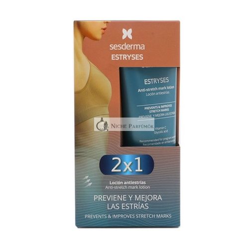 Sesderma Estryses Krém na Strie na Telo, 200ml - Balenie 2 ks