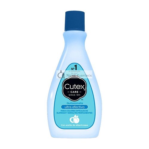 Cutex Ultra-Effective Odstraňovač laku na nechty pre ťažké farby, 200 ml