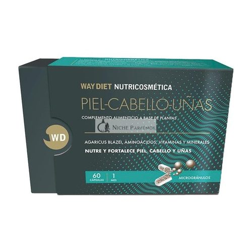 Waydiet Nutricosmetics Pokožka-Vlasy-Nechty 60 Kapsúl