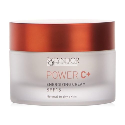 POWER C+ Energizujúci Krém SPF15 pre Normálnu a Suchú Pokožku, 50ml