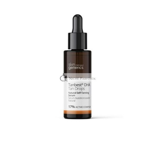 Tanbest DHA Tan Drops sérum, prírodný autobronzátor 17%, 30ml