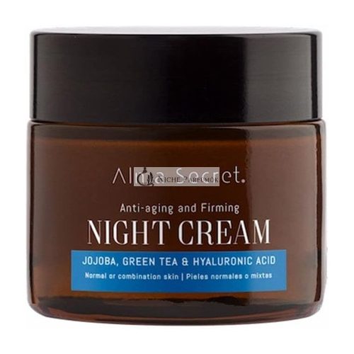 Alma Secret Multi-Night Anti-Aging s jojobou, zeleným čajom a kyselinou hyalurónovou 50ml