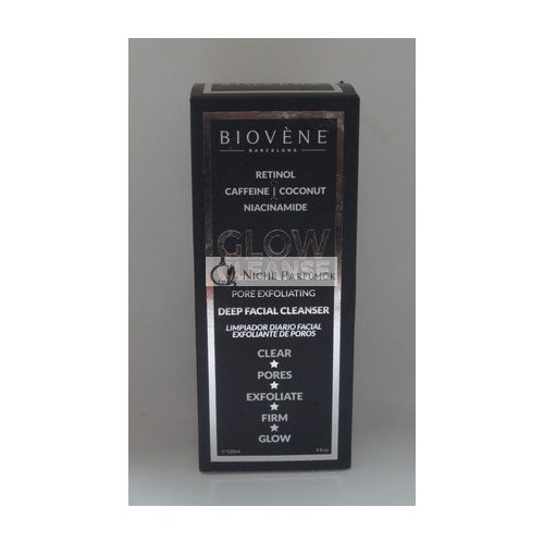 BIOVENE Glow Cleanse Pórov Exfoliačný Hlboký Čistiaci Prostriedok na Tvár, 120ml