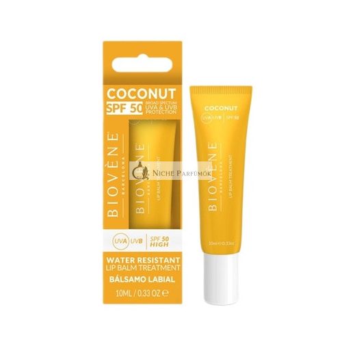 Biovene Kokosový balzam na pery Spf50, 10ml