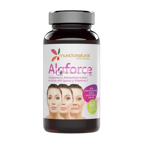 Nutricosmetics Mundo Natu Alaforce 600mg, 60 kapsúl