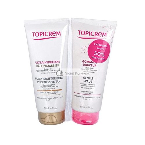 Topicrem Ženská Hydratačná Kozmetika Uh Bronceado Progre, 200ml