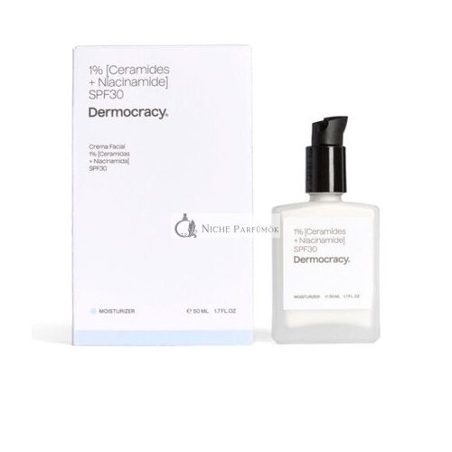 Home Dermocracy Unisex 1% Ceramid + Niacinamid SPF30 Pleťový Krém, 50ml