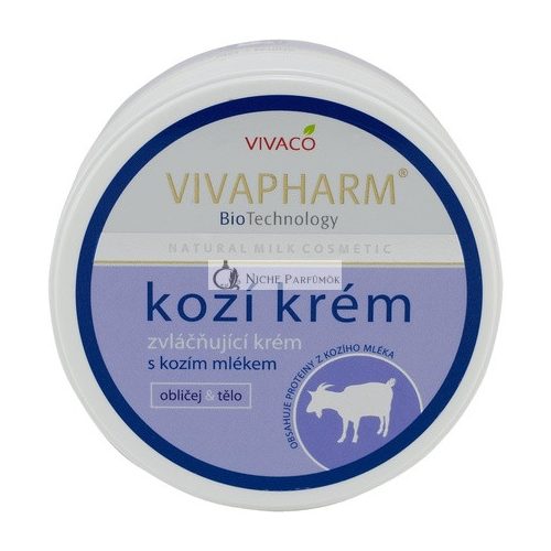 Vivaco Vivapharm Krém z Kozieho Mlieka na Hydratáciu Tváre/Tela 250ml