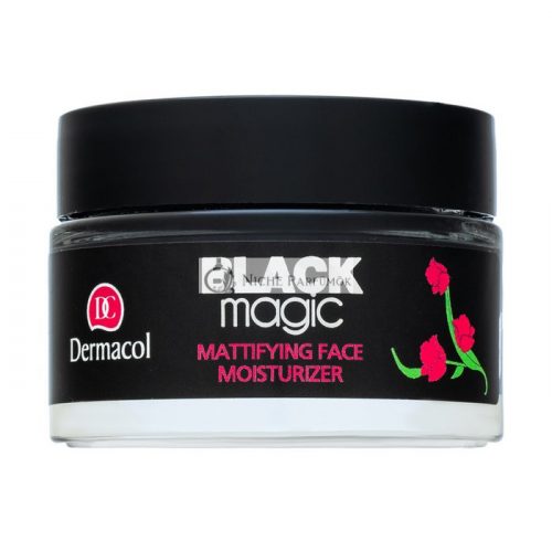 Dermacol Black Magic Mattifying Face Moisturizer zmatňujúci pleťový gél s hydratačným účinkom 50 ml