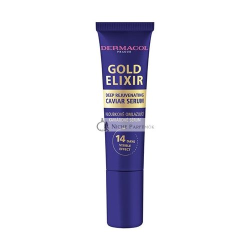 Dermacol Gold Elixir Hlboko Rejuvenačné Kaviárové Sérum, 12ml