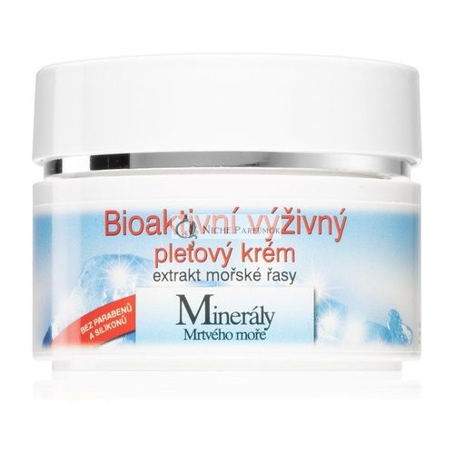 Bione Cosmetics Bio výživný krém na tvár s minerálmi z Mŕtveho mora, 51 ml