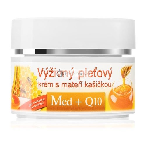 Bione Cosmetics Med + Q10 Výživný krém s Royal Jelly - 51 ml