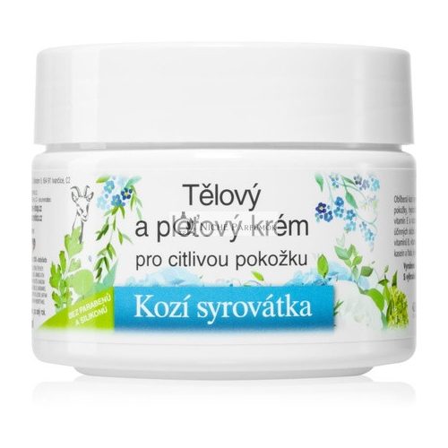 Bione Cosmetics Kozi Syrovatka Výživný Krém na Tvár a Telo pre Citlivú Pokožku