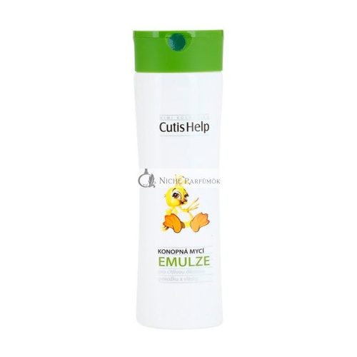 CutisHelp Mimi Konopná Čistiaca Emulzia pre Bábätká, 200 ml