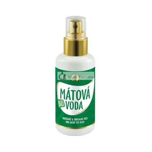 Organická mätová voda, 100 ml