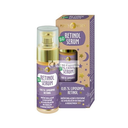 Nočný pleťový sérum Bio (Retinol sérum) 30 ml