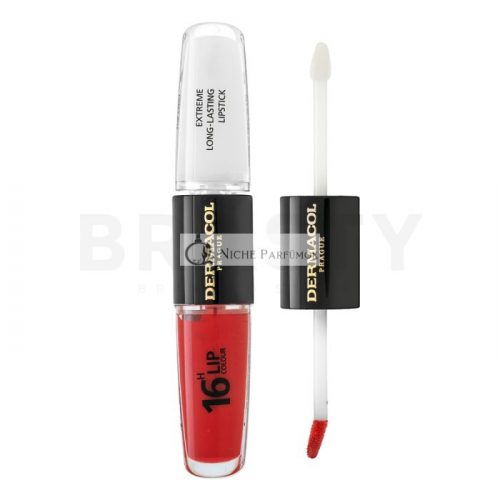 Dermacol 16H Lip Colour Extreme Long-Lasting Lipstick dlhotrvajúca dvojfázová farba a lesk na pery No. 03 8 ml