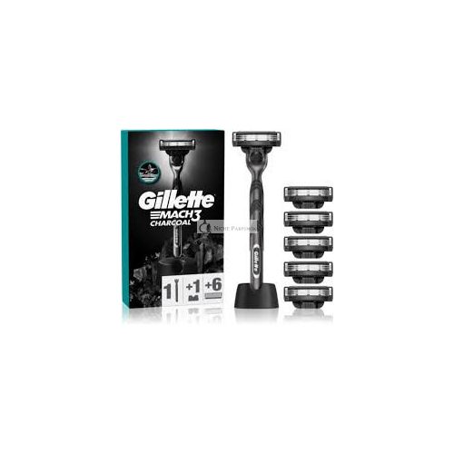 Gillette Mach 3 holiaci stroj s 6 náplňami