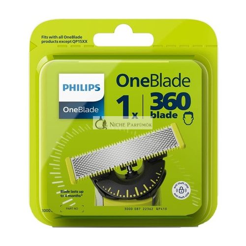 Philips OneBlade QP410 50 Holiaca čepeľ 360