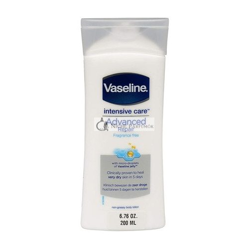 Vaseline Intenzív Starostlivosť Pokročilá Oprava Telové Mlieko pre Veľmi Suchú Pokožku, 200 ml