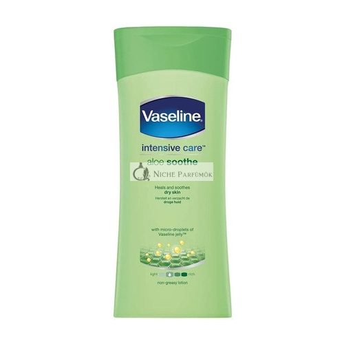 Vaseline Intenzív Starostlivosť Aloe Upokojujúci Telový Krém, 200ml