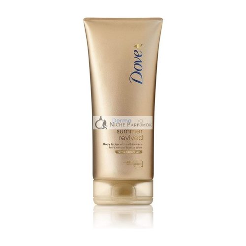 Dove DermaSpa Letné Obnovené Telové Mlieko so Samoopaľovaním, 200ml