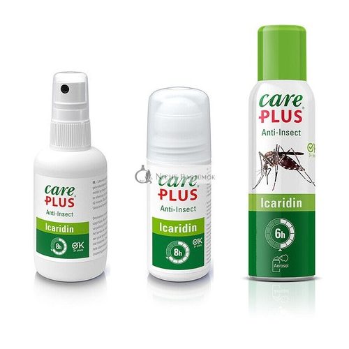 Care Plus Anti-Insect Icaridin Sprej/Roll-On Repelent proti Hmyzu