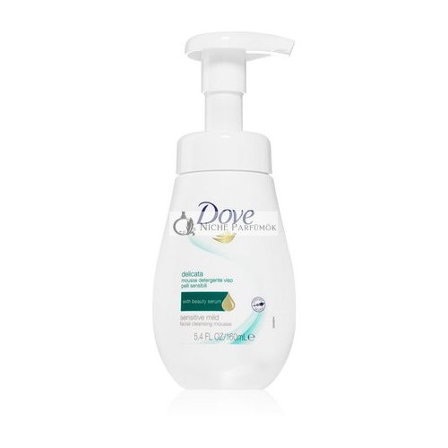 Dove Sensitive Mild Čistiaca pena na tvár, 160 ml